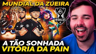 🚨 PAIN GAMING ESTÁ A UM ÚNICO PASSO DO IMPOSSÍVEL MINERVA REAGE AO BRONZIOCRE DA PAIN NO WORLDS [upl. by Serle]