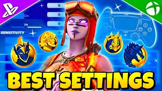 NEW BEST Controller SETTINGS  Sensitivity in Fortnite Chapter 5 Season 2 [upl. by Bedwell555]