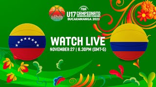 Venezuela v Colombia  Full Basketball Game  South American U17 Womens Championship 2023 [upl. by Yrrep]