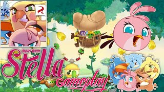 Angry Birds Stella Gameplay 1st Chapter [upl. by Bollen]