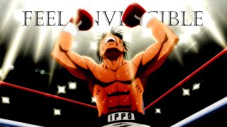 Ippo「AMV」 Feel Invincible  Hajime no Ippo [upl. by Atsirhcal]