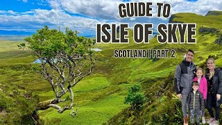 Guide to the ISLE of SKYE  Part 2  Quiraing  Fairy Glen  Dunvegan Castle and more [upl. by Crutcher]