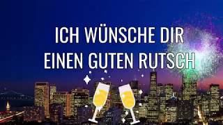 Ich wünsche einen Guten Rutsch ins Neue Jahr 🍸 Happy New Year WhatsApp video kostenlos 2018 [upl. by Nanor]