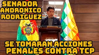 SENADOR ANDRONICO RODRIGUEZ RESPONDIO MINISTRO DE JUSTICIA IVAN LIMA [upl. by Araet626]