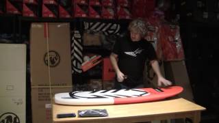 RRD Dolphin 1 unboxing by Adventure Kiteboarding [upl. by Naerda]