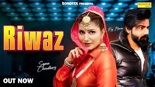 Riwaz  Raj Mawar Sapna Chaudhary  New Haryanvi Songs Haryanavi 2024  Chatak Haryanvi [upl. by Aihsemaj303]