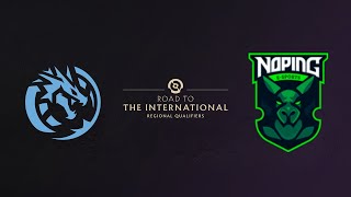 Leviatan Esports vs NoPing esports  TI13 Regional Qualifiers  SA [upl. by Merrily]