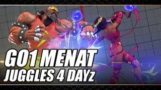 SFV ➡️ GO1 MENAT Juggles For Days Season 25 [upl. by Annairdna]