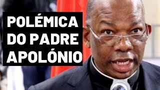 Polémica do Cónego Apolónio sobre discurso de João Lourenço no novo aeroporto de Luanda [upl. by Rebma]