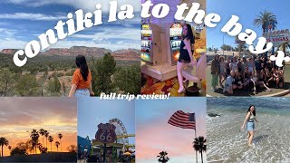 contiki la to the bay ☀️ full trip review  everything you need to know [upl. by Bethesde]