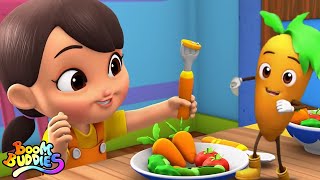 Canción de verduras  Poemas para niños  Educación  Kids TV Español Latino  Dibujos animados [upl. by Sarazen794]