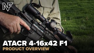 Nightforce ATACR 416x42 F1 Riflescope  Overview [upl. by Frick]