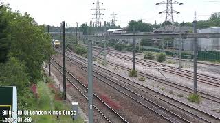 Doncaster amp Peterborough 070624 Classes 576066697091153DR freighttrains locomotives [upl. by Duke]