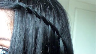 COIFFURE  Tresse cascade Torsadée [upl. by Hopkins]