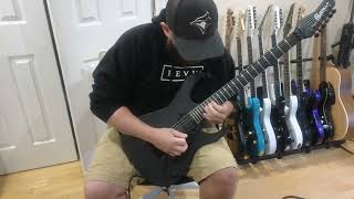 Tornado of Souls Guitar Solo Cover [upl. by Krik]