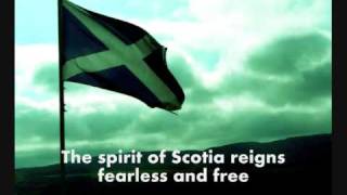 Scotland The Brave Lyrics [upl. by Hime]