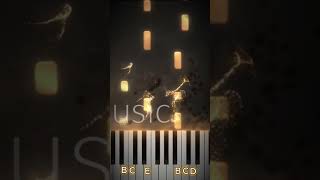 COD Zombies Theme piano tutorial cod callofduty callofdutyzombiesmemes blackopszombiesmemes [upl. by Esikram]