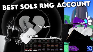 Inside The BEST Sols RNG Account 22x GLOBAL AURAS  OPPRESSION ERA 9 [upl. by Federica483]