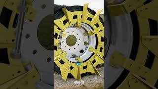 The person who invented tractor auxiliary wheels is truly a genius [upl. by Chavez233]