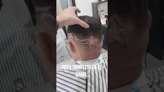 DISEÑO solo con NAVAJA🤯💈⭐ [upl. by Eiramenna952]