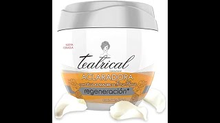 Crema aclaradoraaclarante TEATRICAL ¿De verdad funciona [upl. by Gefell310]