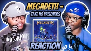 Megadeth  Take No Prisoners REACTION megadeth reaction trending [upl. by Nalro]