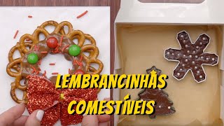 LEMBRANCINHAS DE NATAL COMESTÍVEIS receitas deliciosas e baratinhas l receitas de Natal l VIX [upl. by Lalib]