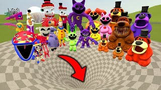 DESTROY ALL CATNAP SMILING CRITTERS POPPY PLAYTIME FREDDY FAZBEAR in BIG FUNNEL GMod [upl. by Heilner]