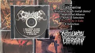 Cadaverine  Brisbane death metal full demo 2008 preDisentomb [upl. by Aisayt]