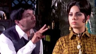 Drunk Johnny Walker tells Mumtaz the truth  Pyaar Ka Rishta  Bollywood Scene 1113 [upl. by Ashwell12]