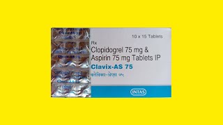 Clavix  AS 75 Tablets Uses in Hindi [upl. by Pazit755]