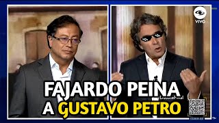 😎 Sergio Fajardo peina a Gustavo Petro en DEBATE [upl. by Ally268]