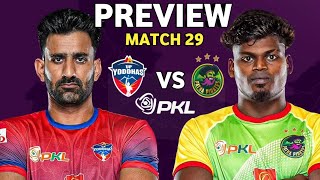 PKL Season 11 Match 29  Patna Pirates Vs UP Yoddhas Preview Starting 7amp Predictions [upl. by Mutat]