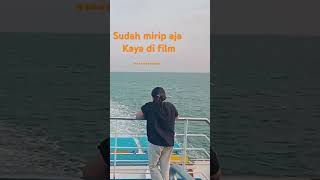 Berlayar di laut Bali pantai beach sortvideo [upl. by Doherty178]