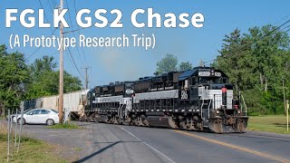 Chasing Finger Lakes Train GS2  A Prototype Research Trip [upl. by Assereht301]