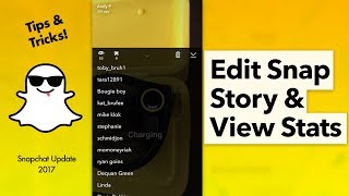 How to Edit your Snapchat Story [upl. by Eugenius]