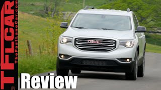 2017 GMC Acadia AllTerrain On and OffRoad Review [upl. by Kanal]