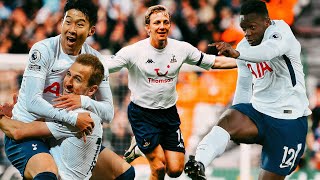 TOTTENHAM HOTSPURS TOP FIVE GREATEST GOALS AT ANFIELD [upl. by Eira50]