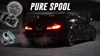 M550i Pure Downpipe Sound [upl. by Tod]