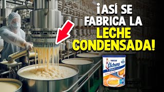 ¿Cómo Se Hace La Leche Condensada Proceso En Fábrica [upl. by Llirred]