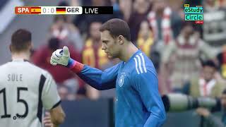 🔴EN VIVO España vs Alemania  EURO 2024  PES 21 Simulation Gameplay [upl. by Cormack]