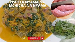 JINSI YA KUPIKA MBOGA YA NYAMA ROSTI NA MCHICHAPISHI LA NYAMA NA MCHICHA [upl. by Cochran]