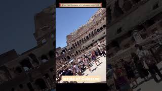 Inside view of Colosseo You can feel in AD80 [upl. by Anerroc885]