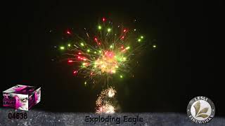 Exploding Eagle 144SchussFeuerwerkverbund von Lesli [upl. by Ahsenik]