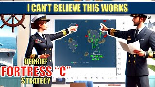 I cant believe this works  Capture C fortress Strategy Hot Spot worldofwarships [upl. by Enomaj818]