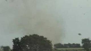 Incredible Tornado Video  Mulvane KS Violent White Rope [upl. by Amalie689]