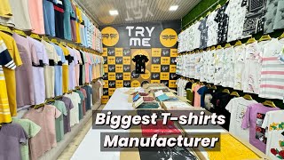 Mumbai Tshirts Manufacturer  Tshirts wholesale market  Try me [upl. by Nich]