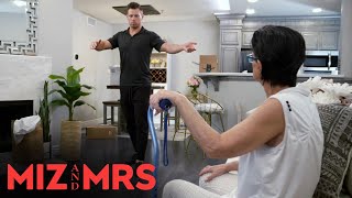 Marjo teaches The Miz how to ChaCha Miz and Mrs June 6 2022 [upl. by Crutcher]