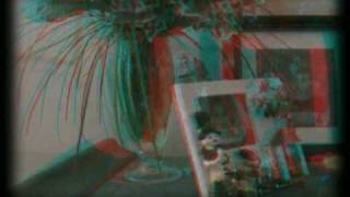 3D Anaglyph Christmas Display test [upl. by Enelehcim]