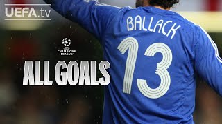 All UCL Goals MICHAEL BALLACK [upl. by Ethelyn]